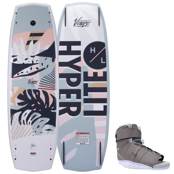 Hyperlite Venice Women's Wakeboard Package w/ Viva Bindings 2024