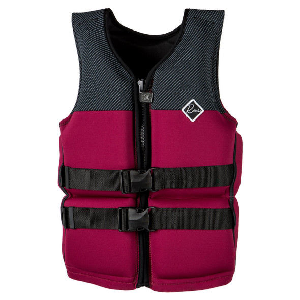 Ronix Atlantis Capella 3.0 Jr. Girl's CGA Life Jacket (Plum)