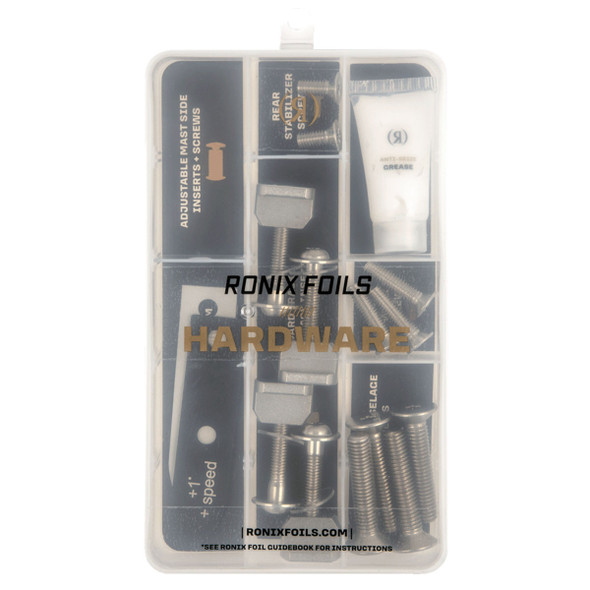 Ronix Complete Foil Kit Hardware w/ Case - Fluid 24/28in. Mast