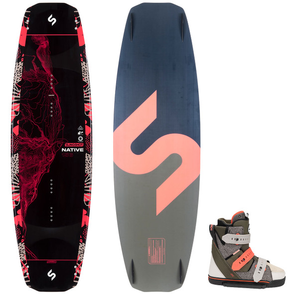 Slingshot Native Wakeboard Package w/ ZuuPack Bindings 2024