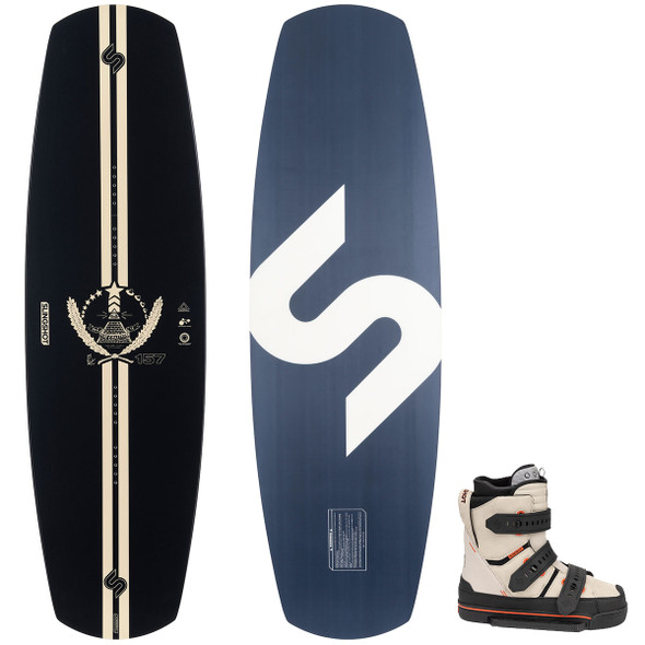 Slingshot Coalition Wakeboard Package w/ Space Mob Bindings 2024