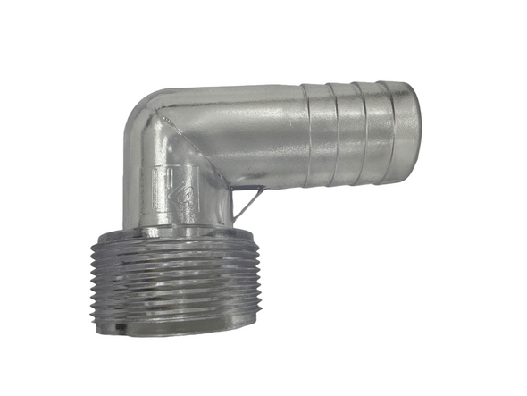 Strainer Fitting 90 Degree | Clear 1-1/4