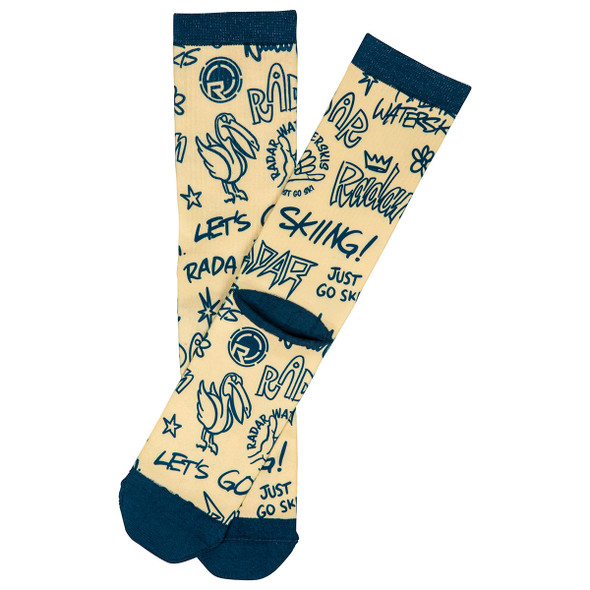 Radar Crew Socks [Ski Beach]