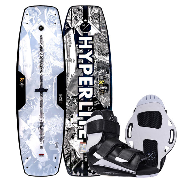 Hyperlite Murray Wakeboard Package w/ Formula Bindings 