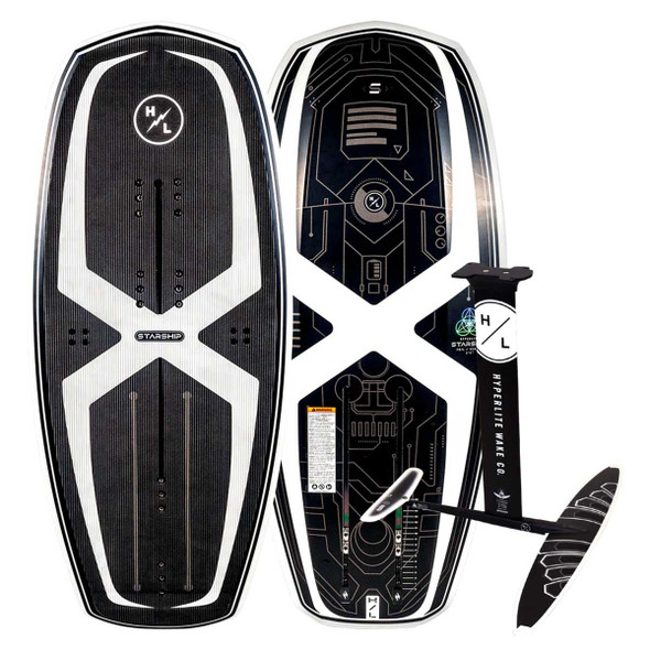 Hyperlite Starship Wakefoil Package w/ Raptor 1100 Foil Kit