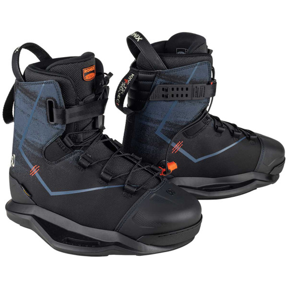 Ronix Kinetik Project EXP Intuition Wakeboard Bindings 2026 [Black/Charcoal]