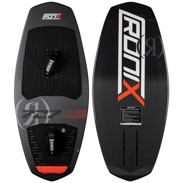 Ronix 727 Tuff Tech Wakefoil Board [Black/Charcoal/Caffeinated Red]