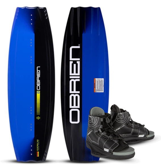 O'Brien System Kid's Wakeboard Package w/ Clutch Bindings 2026