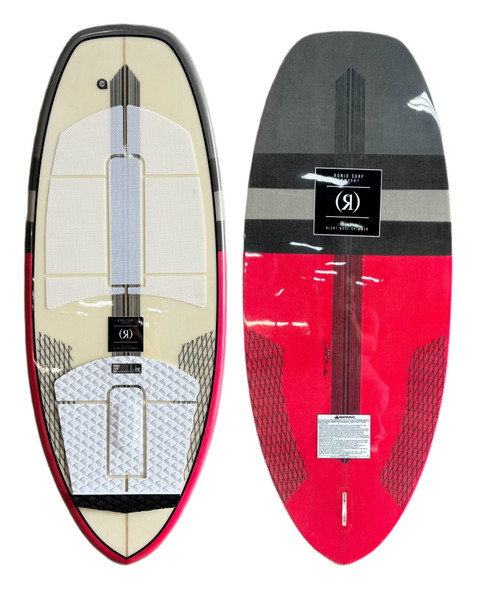 Ronix Blunt Nose Skimmer Wakesurf Board [Red] 4'6"