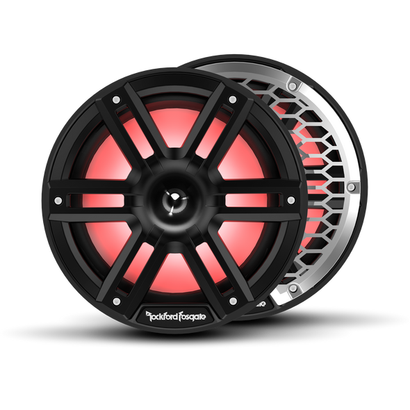 Rockford Fosgate M2 8” Color Optix™ Marine 2-Way Horn Speakers (pair) 2