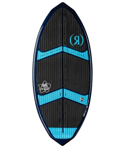 Ronix Moment Skimmer Carbon Air Core 4 Women's Wakesurf Board [Aqua] 2