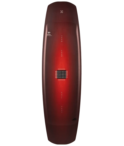 Ronix Kinetik Project True Flex Cable Wakeboard [Metallic Red Wine] 2