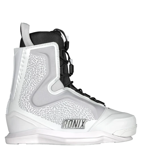 Ronix One Intuition Wakeboard Bindings [White Elephant/Chrome]