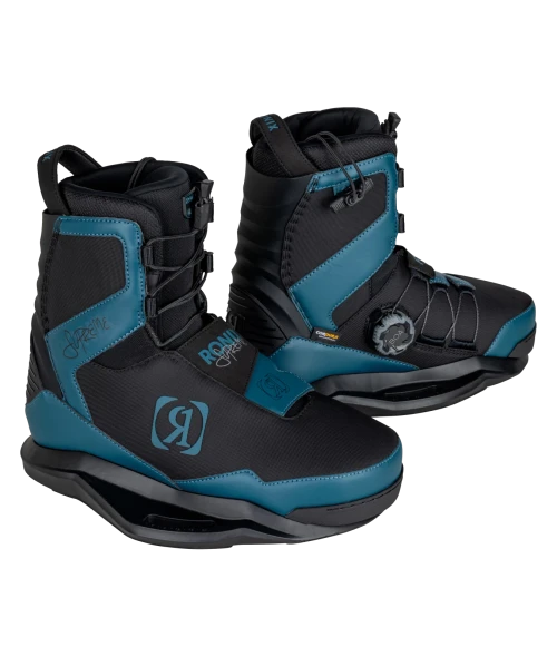 Ronix Supreme BOA Intuition Wakeboard Bindings [Aviation Blue] 3