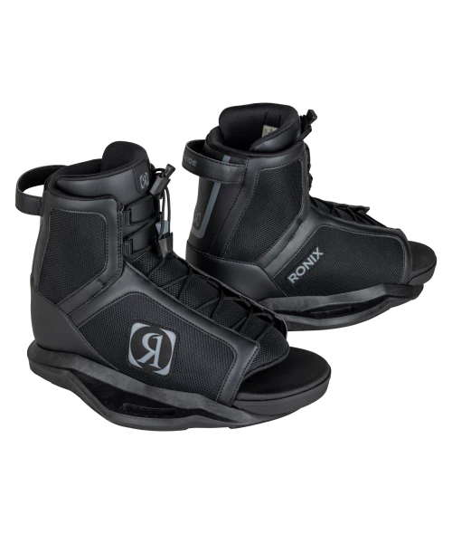 Ronix Divide Stage 1 Wakeboard Bindings [Jet Black] 4