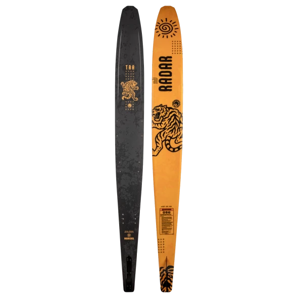 Radar Total Radar Awesomeness Boy's Water Ski [Matte Black/Tiger Yellow]