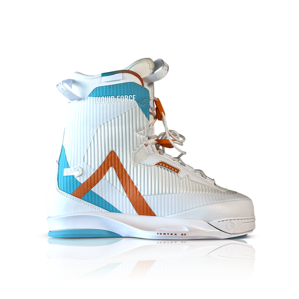 Liquid Force Vertex 6X Wakeboard Bindings [White] 2