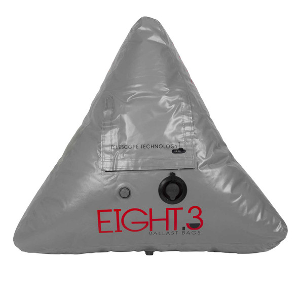 Eight.3 Telescope Bow Ballast Triangle CTN 600 Lbs. (Silver) Ballast Bag