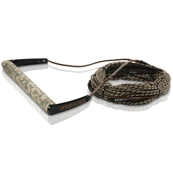 Liquid Force Team w/ H-Braid Line (Camo) 70' Wakeboard Rope & Handle Combo 2022