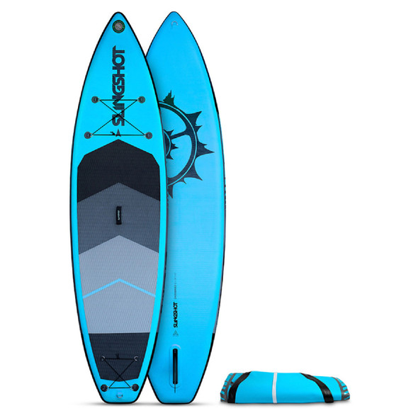 Slingshot Crossbreed Airtech 11' (Blue) Inflatable Stand-Up Paddle Board 2022
