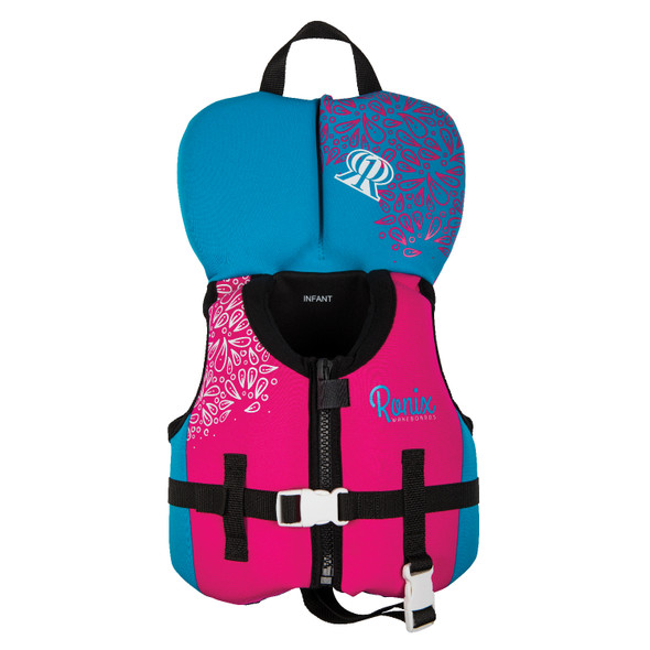 Ronix August Girl's (Pink/Blue) Infant/Toddler CGA Life Jacket Up To 30LBS