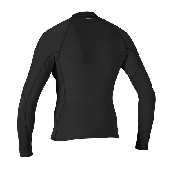 O'Neill Bahia 1/0.5mm Full Zip (Glide Black/Black/Black) Women's Wetsuit Top 2022