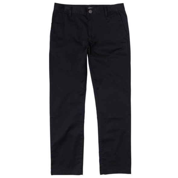 RVCA Weekend Stretch Straight Fit Pant (Black)