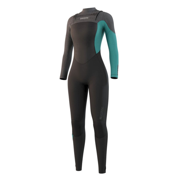 Mystic Diva (Black/Mint) Women's Fullsuit 5/3mm w/Double Zipper 2021