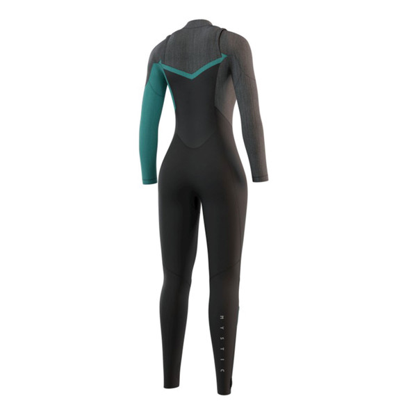 Mystic Diva (Black/Mint) Women's Fullsuit 5/3mm w/Double Zipper 2021