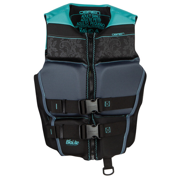 O'Brien Flex V-Back (Teal/Black) Women's CGA Life Jacket