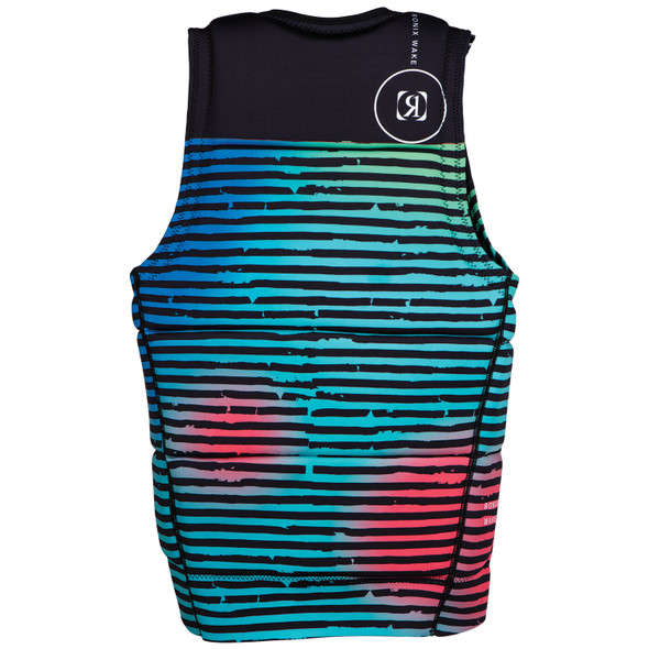 Ronix Party (Bright Stripes) Impact Life Vest - Back