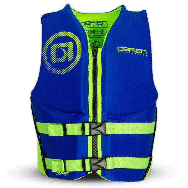 O'Brien Traditional Youth Life Jacket (Blue/Green) 