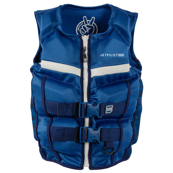 JetPilot Shaun Murray Youth Neoprene CGA Life Vest (Navy Camo) 2024