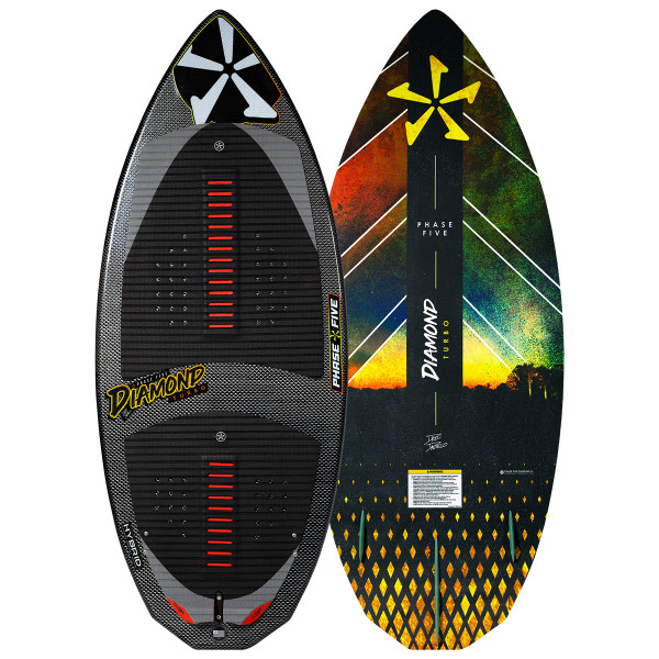 Phase 5 Diamond Turbo Skim Wakesurf Board