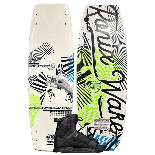 Ronix District LTD Kid's 129cm Wakeboard Package w/ Divide Bindings