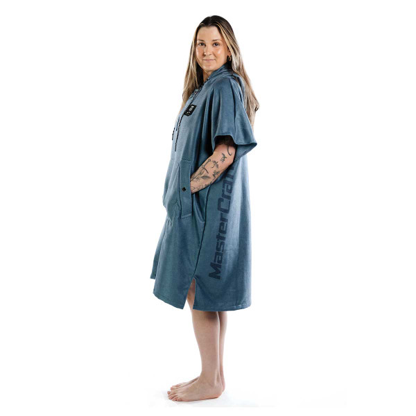 MasterCraft x Slowtide Quick-Dry Poncho [Navy] 3