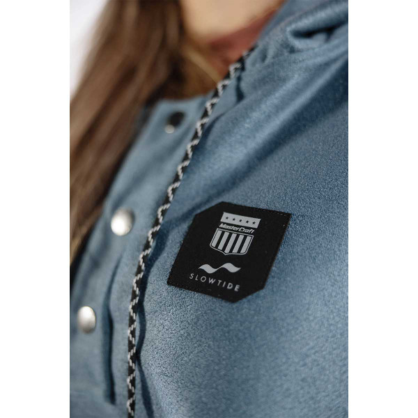 MasterCraft x Slowtide Quick-Dry Poncho [Navy] 4