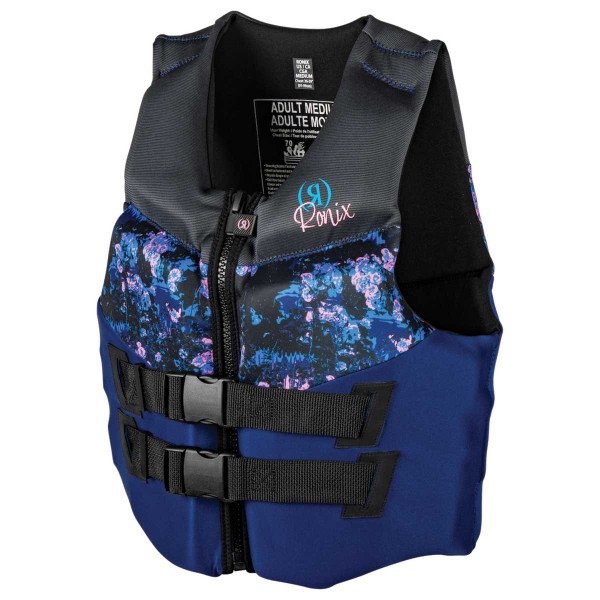 Ronix Daydream Women's Standard Fit CGA Life Jacket [Navy/Floral] 3