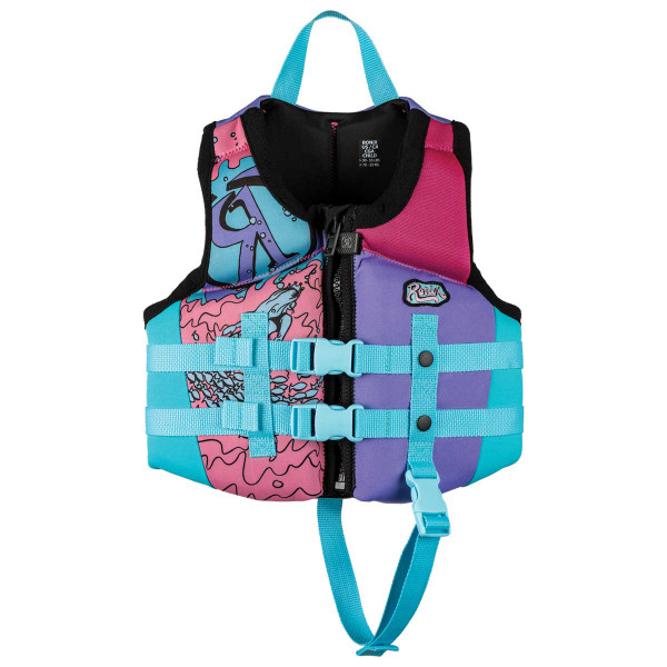 Ronix August Girl's CGA Life Jacket - Child (30-50lbs) [Pink/Purple]