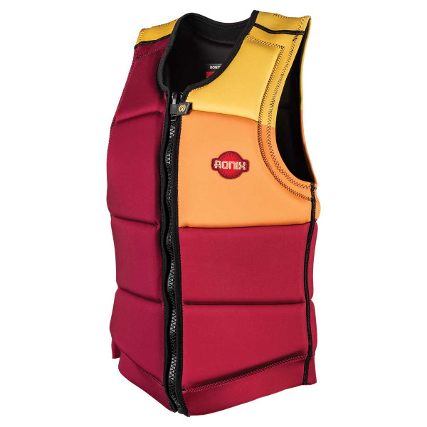 Ronix Coral Women's Comp Life Vest [Maroon/Swirl] 3