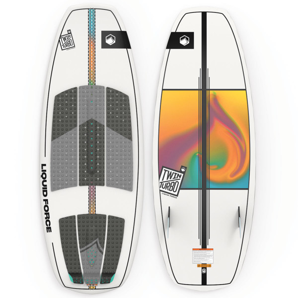 Liquid Force Twin Turbo Wakesurf Board 2026