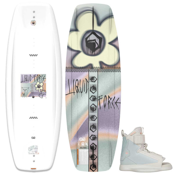 Liquid Force Me FS Girl's Wakeboard Package w/ Dream Bindings 2026