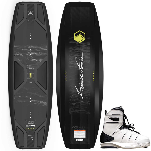 Liquid Force Unity Aero Wakeboard Package w/ Aero 6X Bindings [White] 2026