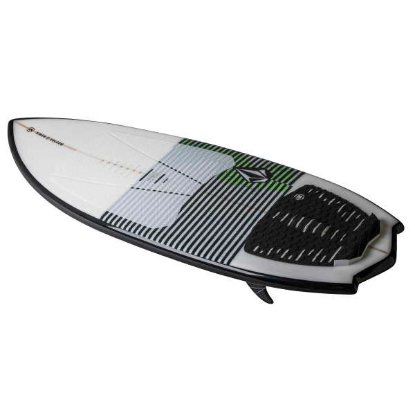 Ronix Volcom Conductor Wakesurf Board 4'7" [Alpine White/Black/Plasma] 2022 2