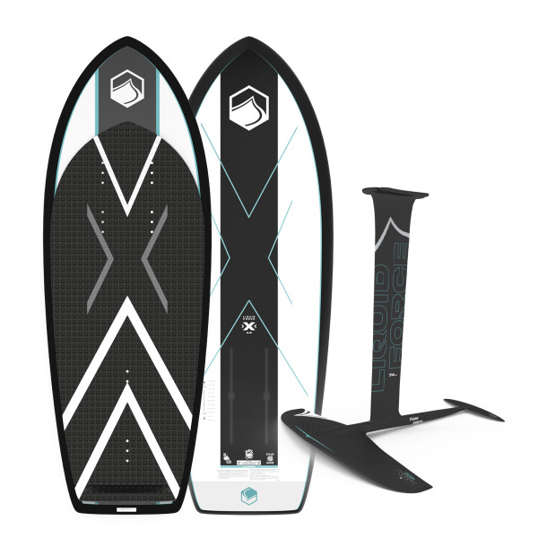 Liquid Force X Wakefoil Package w/ Horizon 1200 Fuselock Foil