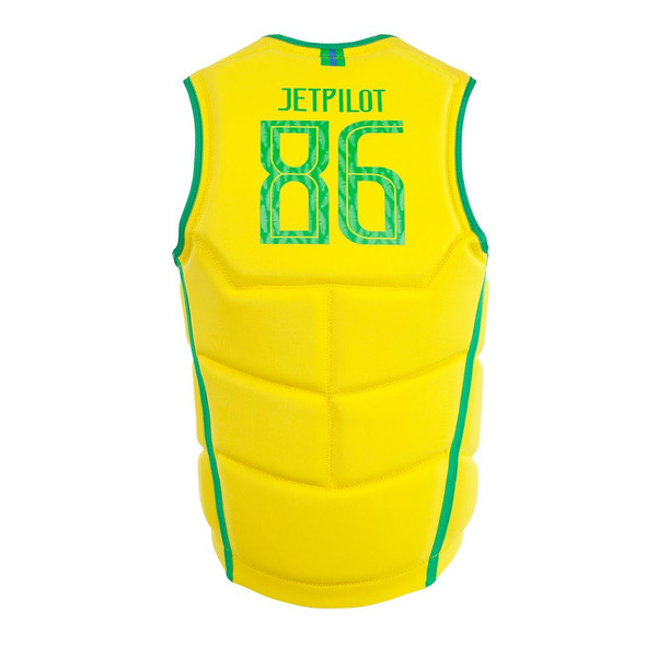 Jetpilot Baller Comp Life Vest [Brazil/Yellow] 3