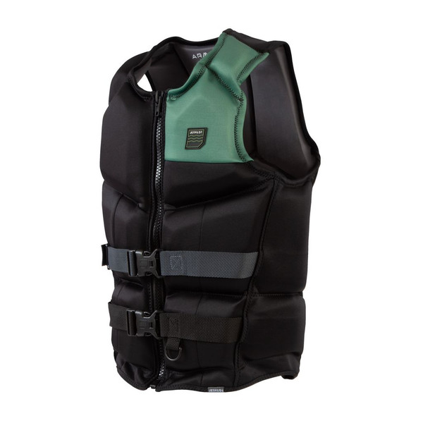 Jetpilot Armada Neoprene CGA Life Jacket [Black/Green] 3