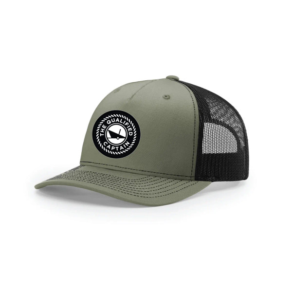 The Qualified Captain Qualified Trucker Hat [Green/Black]