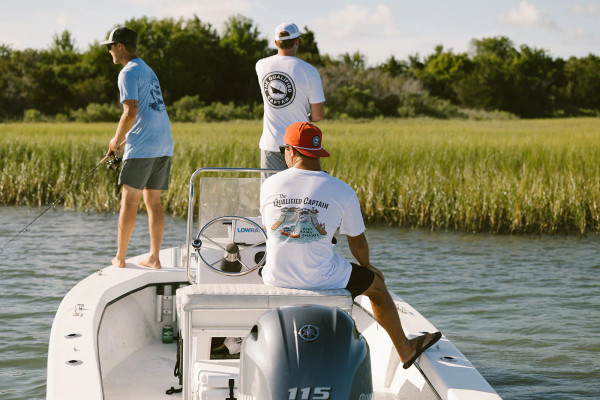 The Qualified Captain Boat Ramp Champ T-Shirt [White] 2