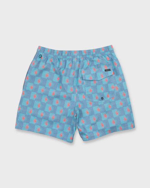 Quiksilver Mix Volley 17 Swim Trunks [Infinity]